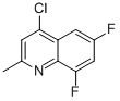 CAS#: 288151-31-5, 4-Chloro-6,8-Difluoro-2-Methyl-Quinoline