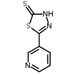 CAS#: 28819-38-7, 5-(3-Pyridinyl)-1,3,4-Thiadiazole-2(3H)-Thione