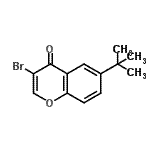 CAS#: 288399-52-0, 3-Bromo-6-(2-Methyl-2-Propanyl)-4H-Chromen-4-One