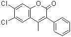 CAS#: 288399-87-1, 6,7-Dichloro-4-Methyl-3-Phenyl-2H-Chromen-2-One