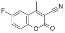 CAS#: 288399-90-6, 6-Fluoro-4-Methylcoumarin-3-Carbonitrile