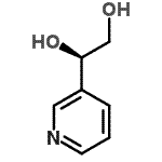 CAS#: 288569-83-5, (1R)-1-(3-Pyridinyl)-1,2-Ethanediol