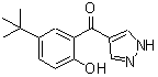 CAS#: 288844-48-4, [2-Hydroxy-5-(2-Methyl-2-Propanyl)Phenyl](1H-Pyrazol-4-Yl)Methanone
