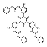 CAS#: 28888-79-1, Triphenyl [(2,4,6-Trioxo-1,3,5-Triazinane-1,3,5-Triyl)Tris(6-Methyl-3,1-Phenylene)]Triscarbamate