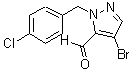 CAS#: 289504-53-6, 4-Bromo-1-(4-Chlorobenzyl)-1H-Pyrazole-5-Carbaldehyde