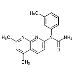CAS#: 289630-80-4, 1-(5,7-Dimethyl-1,8-Naphthyridin-2-Yl)-1-(3-Methylphenyl)Urea