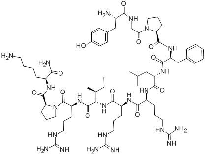 CAS#: 289636-76-6, L-Tyrosylglycyl-L-prolyl-L-phenylalanyl-L-leucyl-L-arginyl-L-arginyl-L-isoleucyl-L-arginyl-L-prolyl-L-Lysinamide