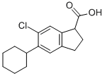CAS 登录号：28968-07-2， 环氯茚酸