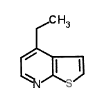CAS#: 28988-17-2, 4-Ethylthieno[2,3-b]Pyridine