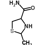 CAS#: 29001-65-8, 2-Methyl-1,3-Thiazolidine-4-Carboxamide