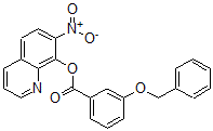 CAS#: 29002-48-0, 7-Nitro-8-Quinolyl 3-(Benzyloxy)Benzoate