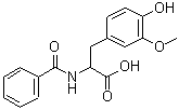 CAS 登录号：2901-78-2， N-苯甲酰基-3-甲氧基酪氨酸
