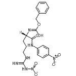 CAS#: 29028-60-2, Benzyl hydrogen {(2S)-5-(N'-nitrocarbamimidamido)-1-[(4-nitrophenyl)amino]-1-oxo-2-pentanyl}carbonimidate