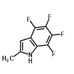 CAS#: 29029-70-7, 4,5,6,7-Tetrafluoro-2-Methyl-1H-Indole