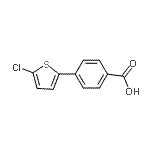 CAS#: 290326-23-7, 4-(5-Chloro-2-Thienyl)Benzoic Acid
