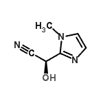CAS#: 290374-51-5, (2S)-Hydroxy(1-Methyl-1H-Imidazol-2-Yl)Acetonitrile