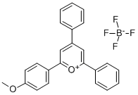 CAS 登录号：2907-13-3， 2-(4-甲氧基苯基)-4,6-二苯基吡喃鎓四氟硼酸盐