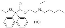CAS#: 2913-08-8, 2,2-Diphenyl-2-Ethoxy-Acetic Acid (2-(N-Ethyl-N-Pentylamino)Ethyl) Ester Hydrochloride