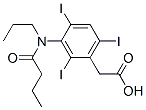 CAS 登录号：29193-39-3， [2,4,6-三碘-3-(N-丙基丁酰基氨基)苯基]乙酸