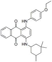 CAS#: 29205-96-7, 1-[(4-Ethoxyphenyl)Amino]-4-[(3,3,5-Trimethylcyclohexyl)Amino]Anthraquinone