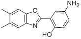 CAS 登录号：292058-24-3， 4-氨基-2-(5,6-二甲基-苯并恶唑-2-基)-苯酚