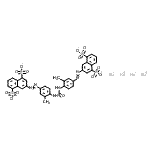 CAS#: 29267-79-6, Tetrasodium 3-[4-[[4-[(4,8-Disulfonato-2-Naphthyl)Azo]-2-Methyl-Phenyl]Carbamoylamino]-3-Methyl-Phenyl]Azonaphthalene-1,5-Disulfonate