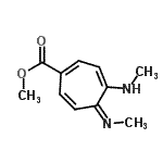 CAS#: 29328-97-0, Methyl (5Z)-4-(Methylamino)-5-(Methylimino)-1,3,6-Cycloheptatriene-1-Carboxylate