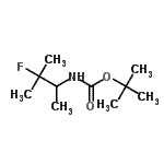 CAS#: 293305-68-7, 2-Methyl-2-Propanyl (3-Fluoro-3-Methyl-2-Butanyl)Carbamate