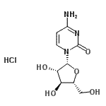 CAS#: 29363-79-9, 4-Amino-1-(beta-D-Arabinofuranosyl)-2(1H)-Pyrimidinone Hydrochloride (1:1)