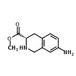 CAS#: 293736-97-7, Methyl (3S)-7-Amino-1,2,3,4-Tetrahydro-3-Isoquinolinecarboxylate