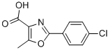 CAS#: 2940-23-0, 2-(4-Chlorophenyl)-5-Methyl-4-Oxazolecarboxylicacid