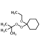 CAS 登录号：294204-19-6， 1-乙氧基-1-[(2-甲基-2-丙基)过氧]环己烷