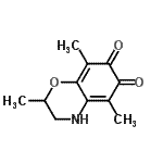 CAS#: 29441-78-9, 2,5,8-Trimethyl-3,4-Dihydro-2H-1,4-Benzoxazine-6,7-Dione