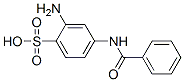 CAS 登录号：29452-72-0， 2-氨基-4-苯甲酰胺基苯磺酸