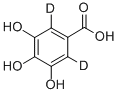 CAS 登录号：294660-92-7， 3,4,5-三羟基苯甲酸-2,6-D2
