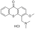 CAS#: 29483-51-0, 3-Methoxy-4-(Dimethylaminomethyl)-9-Thioxanthenone Hydrochloride