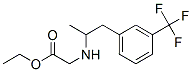 CAS 登录号：29484-98-8， 2-[1-[3-(三氟甲基)苯基]丙-2-基氨基]乙酸乙酯