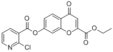 CAS#: 295787-48-3, 2-(Ethoxycarbonyl)-4-Oxo-4H-Chromen-7-Yl 2-Chloronicotinate