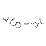 CAS#: 29583-09-3, L-Methionine - 1-(Phenylsulfanyl)-2,4-Imidazolidinedione (1:1)