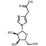 CAS#: 29605-99-0, 4-(Carboxymethyl)-1-(beta-D-Ribofuranosyl)-1H-Imidazole