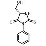 CAS#: 29635-84-5, (5S)-5-(Hydroxymethyl)-3-Phenyl-2-Thioxo-4-Imidazolidinone