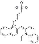 CAS#: 29637-14-7, 2-[(1-Ethyl-2(1H)-Quinolylidene)Methyl]-1-(4-Sulphonatobutyl)Quinolinium