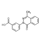 CAS#: 296790-56-2, 3-(4-Methyl-1-Oxo-2(1H)-Phthalazinyl)Benzoic Acid
