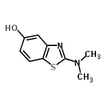 CAS#: 297149-12-3, 2-(Dimethylamino)-1,3-Benzothiazol-5-Ol