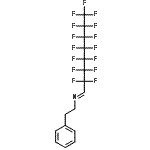 CAS 登录号：29723-33-9， (1E)-2,2,3,3,4,4,5,5,6,6,7,7,8,8,8-十五氟-N-(2-苯基乙基)-1-辛烷亚胺