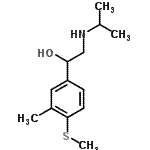 CAS#: 29764-66-7, 2-(Isopropylamino)-1-[3-Methyl-4-(Methylsulfanyl)Phenyl]Ethanol