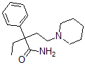 CAS#: 2977-21-1, alpha-Ethyl-alpha-Phenyl-1-Piperidinebutyramide