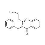 CAS 登录号：297762-39-1， 3-苄基-2-丙基-4(3H)-喹唑啉酮