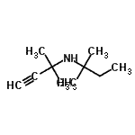 CAS#: 2978-40-7, 2-Methyl-N-(2-Methyl-2-Butanyl)-3-Butyn-2-Amine