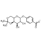 CAS#: 29781-31-5, 4-Nitrophenyl 4,6-O-Isopropylidene-beta-L-Erythro-Hexopyranoside